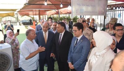 محافظ القليوبية ورئيس جامعة بنها يشهدان احتفال هيئة الشبان العالمية بالمولد النبوي
