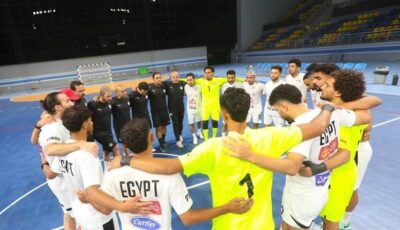 حماس وجدية في معسكر منتخب كرة الصالات استعدادا لمواجهتي تنزانيا