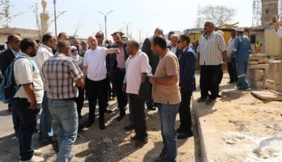 محافظ القاهرة يتفقد تطوير منطقة السيدة عائشة (صور)