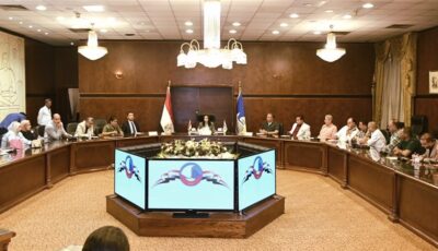 محافظ البحيرة تعقد الاجتماع الدوري مع الصحفيين والإعلاميين بالمحافظة