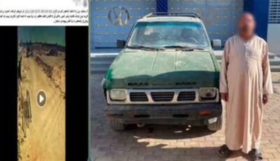 هدم سور منزل بسيارة ربع نقل في الواحات والأمن يضبط المتهم بعد تداول فيديو الواقعة