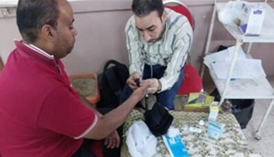 854 مستفيدا، حصاد قافلة قصر العيني الطبية الشاملة لمنوف