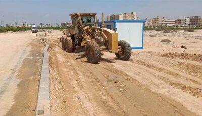معدلات الإنجاز بمشروعات الطرق والمرافق وسكن كل المصريين في العبور الجديدة