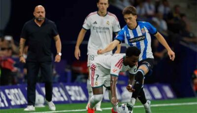 المشهد الرياضي – إسبانيول ضد ريال مدريد.. إيسبي يقود الملكي لفوز مثير في الوقت بدل الضائع بالدوري الإسباني