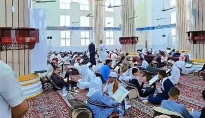 المشهد اليمني – لحظة تاريخية في عدن.. تسميع القرآن كاملاً بصوت 440 حافظاً في جلسة واحدة