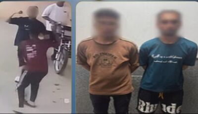 مشاجرة بسبب خلافات الجيرة، طالب يعتدي على شاب بسلاح أبيض في الدقهلية