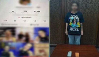 سعيا وراء الشهرة والأرباح، سقوط صانعة محتوى متهمة بنشر فيديوهات خادشة (فيديو)