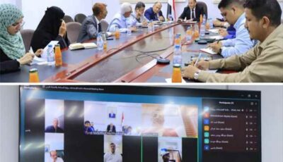 المشهد اليمني – تحركات حكومية في عدن لتأمين المخزون الغذائي ومواجهة تداعيات التصعيد في البحر الأحمر