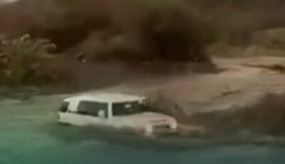 المرور يضبط قائد مركبة لعبوره الأودية أثناء جريانها بجازان