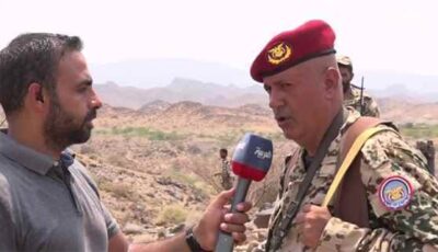 المشهد اليمني – قائد منطقة البرح بتعز: القوات الحكومية تفاجئ الحوثيين باستراتيجيات جديدة في الساحل الغربي