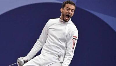 السلاح، محمد السيد يواجه بطل إيطاليا في دور الـ 16 بدورة ألعاب البحر المتوسط