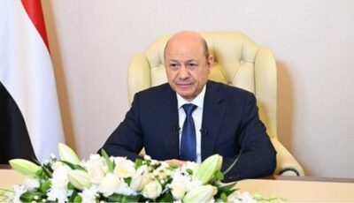 العليمي يتوعد الحوثيين بـ”ضربات موجعة” ويؤكد جاهزية القوات الحكومية للتصعيد