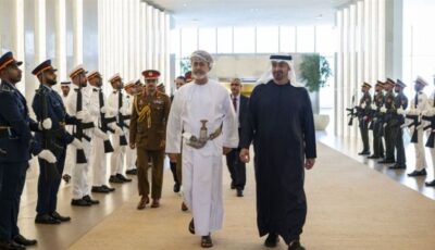 شمل العلاقات الثنائية والقضايا الإقليمية، تفاصيل لقاء الشيخ محمد بن زايد وسلطان عمان (صور)