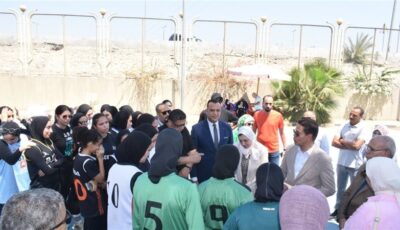 أجواء تنافسية تجمع طلاب الجامعات في مهرجان رياضي تستضيفه بنها