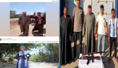 أسلحة ومشاهد تمثيلية، قصة سقوط 5 أشخاص بسوهاج بعد الظهور مسلحين في فيديوهات لرفع نسبة المشاهدات