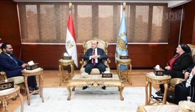 محافظ الغربية يبحث مع مساعد وزير الصحة دعم المبادرات الطبية وتعزيز مستوى الخدمات