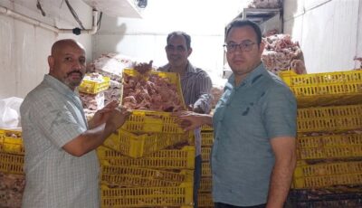 ضبط 28 طن لحوم وأغذية فاسدة و36 ألف زجاجة مشروبات طاقة مجهولة المصدر بالجيزة
