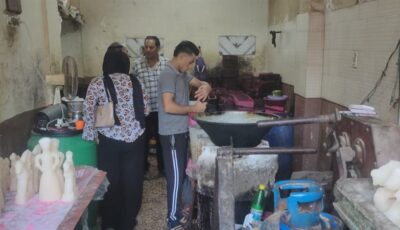 قبل المولد النبوي، ضبط 6 ألاف قطعة حلوى مولد فاسدة بالغربية (صور)
