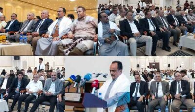 المشهد اليمني – عدن تزهو بالفرح.. 20 عريسا من خور مكسر يكتبون أولى صفحات العمر