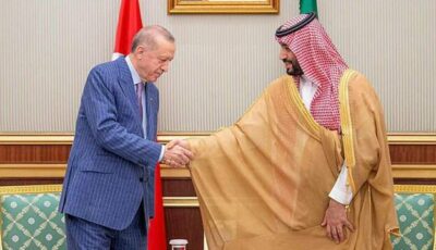 ولي العهد وأردوغان يبحثان تعزيز العلاقات ومستجدات المنطقة