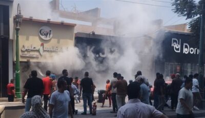 التحفظ علي مالك مطعم شهير نشب به حريق في مصر الجديدة