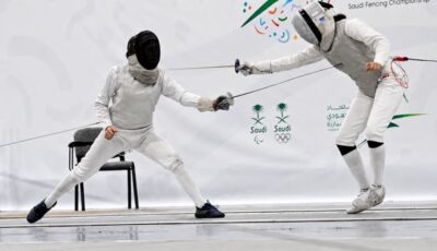 8 ميداليات لأخضر المبارزة في بطولة السعودية الكبرى