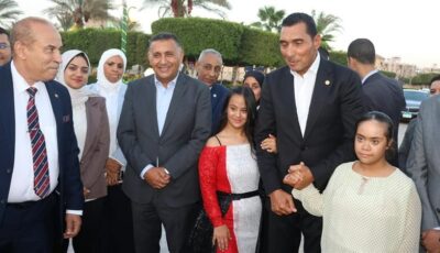 محافظ القليوبية ووزير الشباب والرياضة يفتتحان عددًا من المنشآت بنادي العبور الرياضي