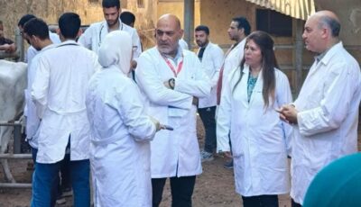 اليوم، قافلة طبية مجانية تصل أهالي قرية بالمنيا ضمن حياة كريمة
