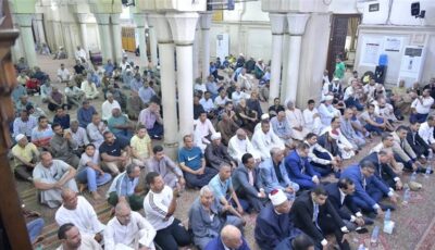 محافظ قنا يشهد الاحتفال بذكرى المولد النبوي بمسجد سيدي عبد الرحيم القنائي (صور)