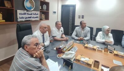 «القابضة للمياه» تبحث التوسع في تطبيق تكنولوجيا الترشيح الطبيعي لضفاف الأنهار بالصعيد