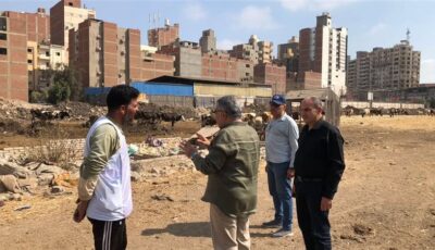توجيه عاجل من محافظ الدقهلية بعد رصد رؤوس ماشية في قطعة أرض بمدخل المنصورة