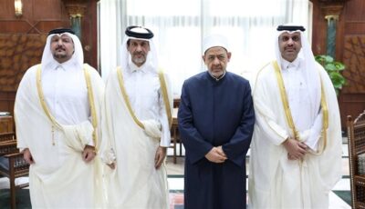 شيخ الأزهر يستقبل السفير القطري لبحث تعزيز التعاون العلمي والدعوي