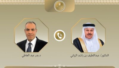 وزير الخارجية ونظيره البحريني يشددان على ضرورة ضمان حرية الملاحة في الممرات المائية الدولية