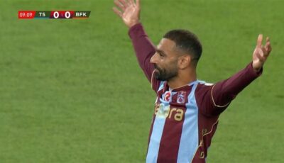 شاهد هدف محمد صلاح الأول مع طرابزون سبور أمام باشاك شهير بالدوري التركي
