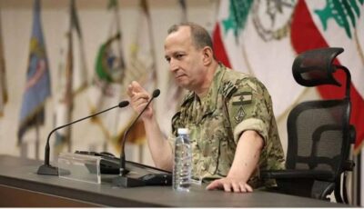 الجيش اللبناني: لن نتخلى عن مهامنا في الدفاع عن بلادنا