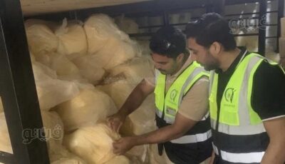 ضبط 10 أطنان زبدة وقشطة مجهولة المصدر داخل ثلاجة بالغربية (صور)