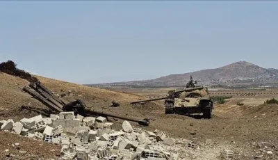 الاحتلال يصف بالمدفعية أراض زراعية في القنيطرة جنوب سوريا