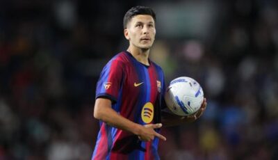 برشلونة يعلن إصابة باردغجي قبل انطلاق الموسم الجديد