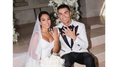 كريستيانو رونالدو يتزوج شريكته جورجينا رودريغيز