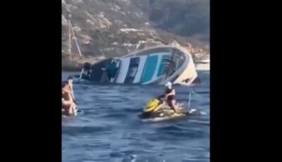 يخت فاخر يغرق في البحر المتوسط بعد 4 أيام على تسليمه لمالكه