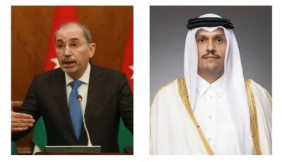 الصفدي ونظيره القطري يبحثان جهود خفض التصعيد وتعزيز الأمن والاستقرار في المنطقة