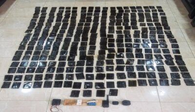 الجيش يحبط محاولة تهريب كبيرة للمخدرات بواسطة بالونات موجّهة
