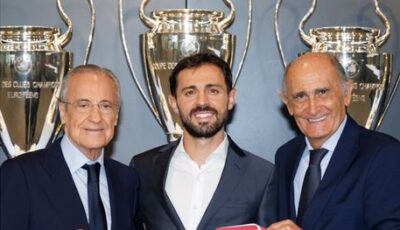 ريال مدريد يقدم نجمه البرتغالي برناردو سيلفا