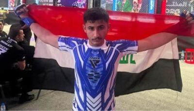 لاعب عراقي ينسحب من بطولة في الإمارات رفضا لمواجهة خصم إسرائيلي