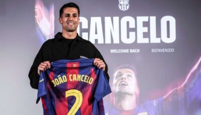 برشلونة يتعاقد رسميا مع جواو كانسيلو.. وهذه مدة العقد
