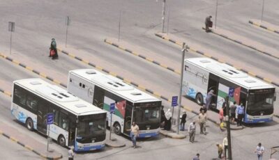 النقل الذكي يدخل خطوط الجامعات في أيلول.. 376 حافلة على 29 خطا