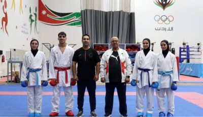 الكراتيه الأردنية تستعد للظهور التاسع في آسياد ناغويا