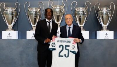 ريال مدريد يقدم لاعبه الإيفواري يان ديوماندي