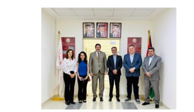 الجامعة الأميركية في مادبا تستقبل وفدًا من مدرسة اليوبيل لبحث سبل التعاون