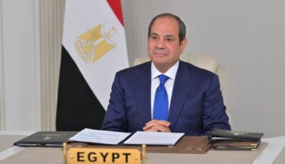 رسائل السيسي لـ رئيس وزراء قطر: نتطلع للارتقاء بالتعاون الثنائي في القطاعات السياسية والتجارية.. زيادة الاستثمارات القطرية بمصر في المجالات المختلفة.. ومستعدون لتقديم كافة التسهيلات اللازمة